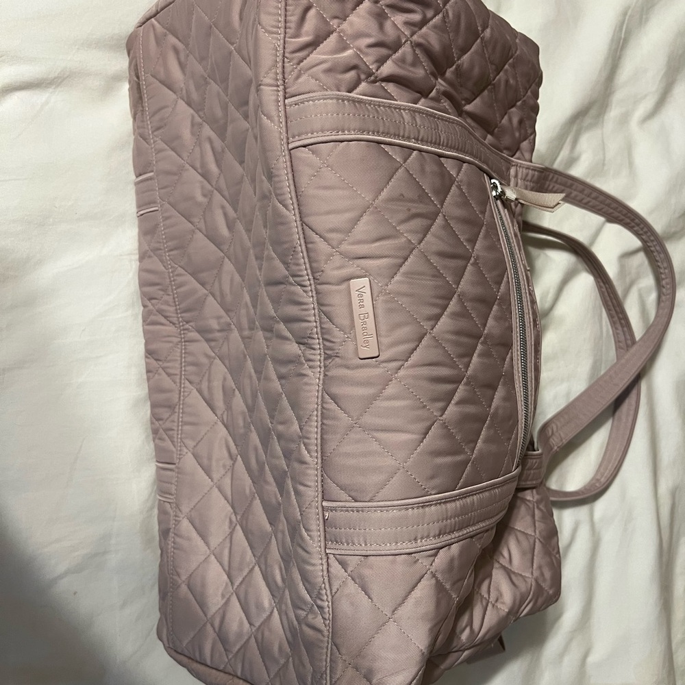 Vera Bradley mauve perfomance twill medium duffel bag - Picture 4 of 6